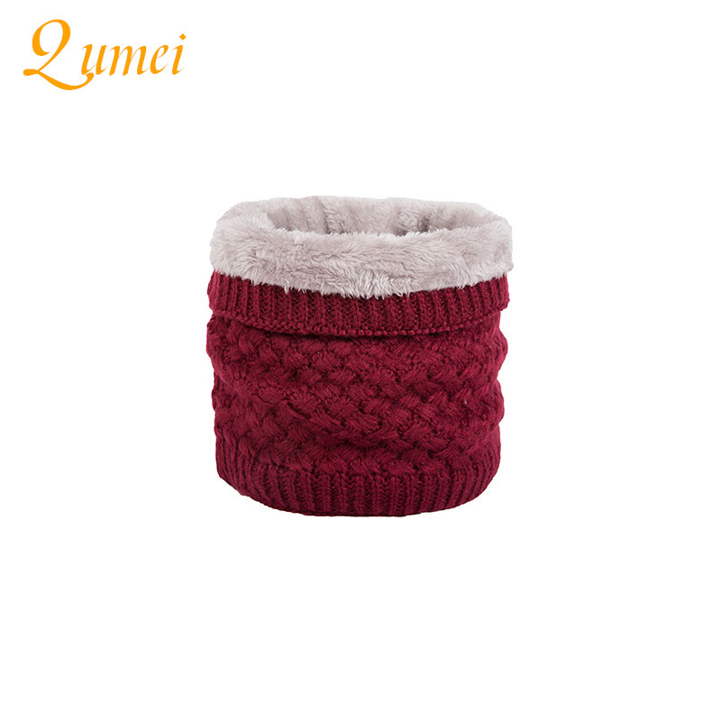 Infinity Scarf Knit - 3 pièces femmes Foulards Unisexe Hiver