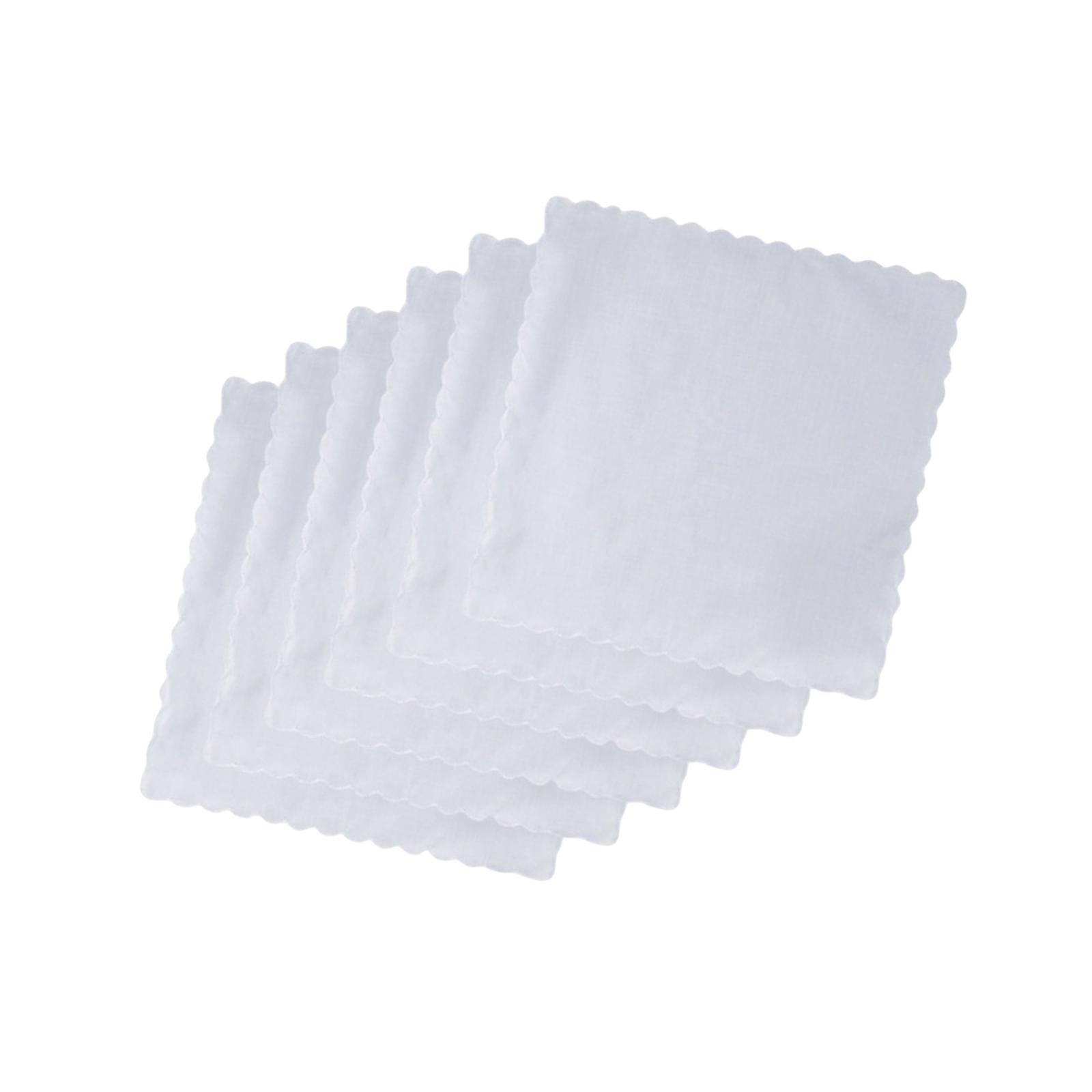 Handkerchief Cotton Men - 6 mouchoirs en coton pour hommes,