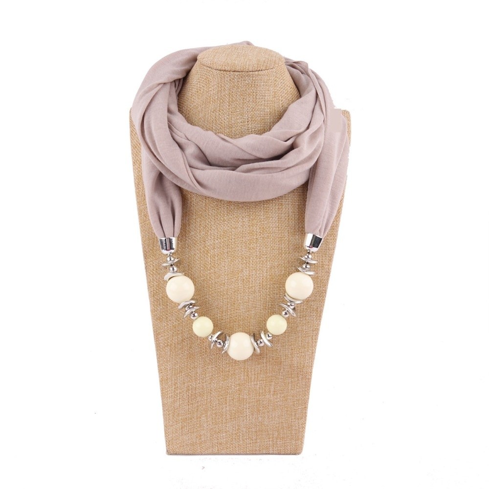 Infinity Scarf Knit - Nouveau collier-écharpe en mousseline de soie,