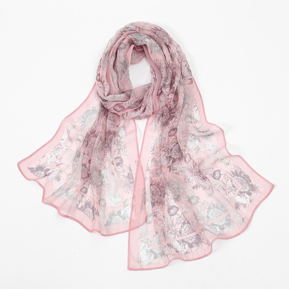 Face Scarf Mask - Nouveau Foulard en Chiffon au Design