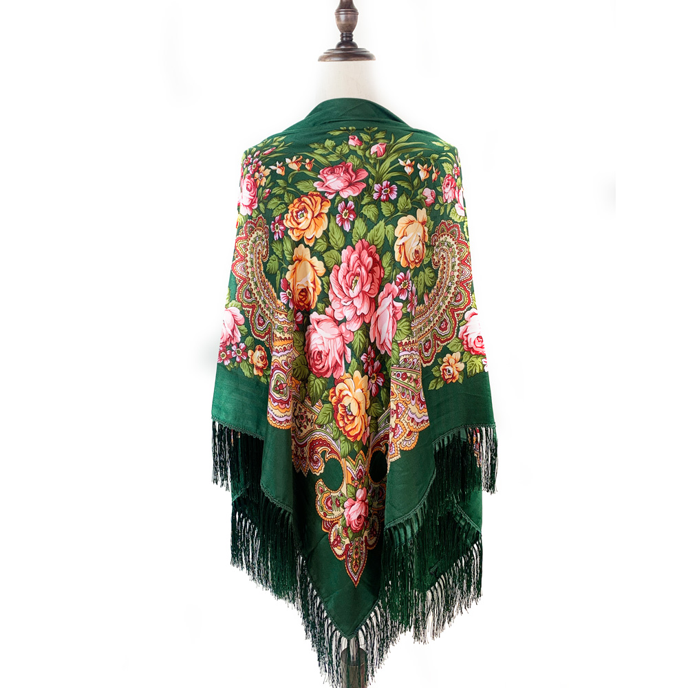 Écharpe carrée nationale russe - Bandana Cotton avis et prix