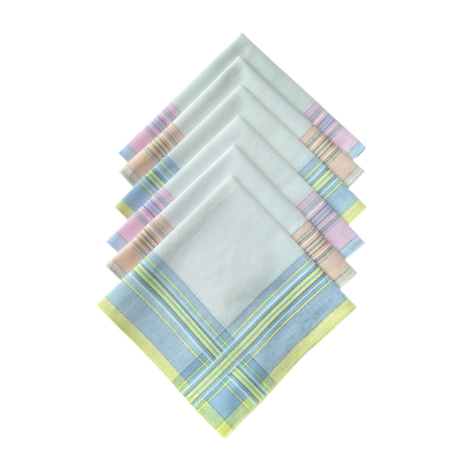 6 mouchoirs en coton pour homm - Handkerchief Cotton Men avis et prix