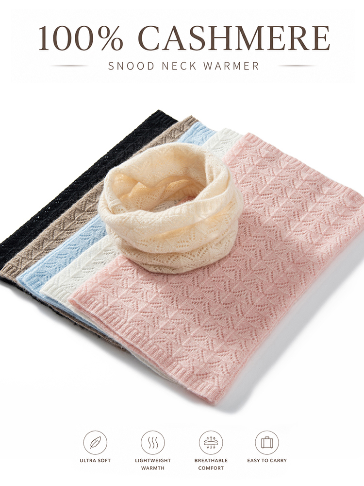 Écharpe Infinity en Cachemire  - Infinity Scarf Knit avis et prix