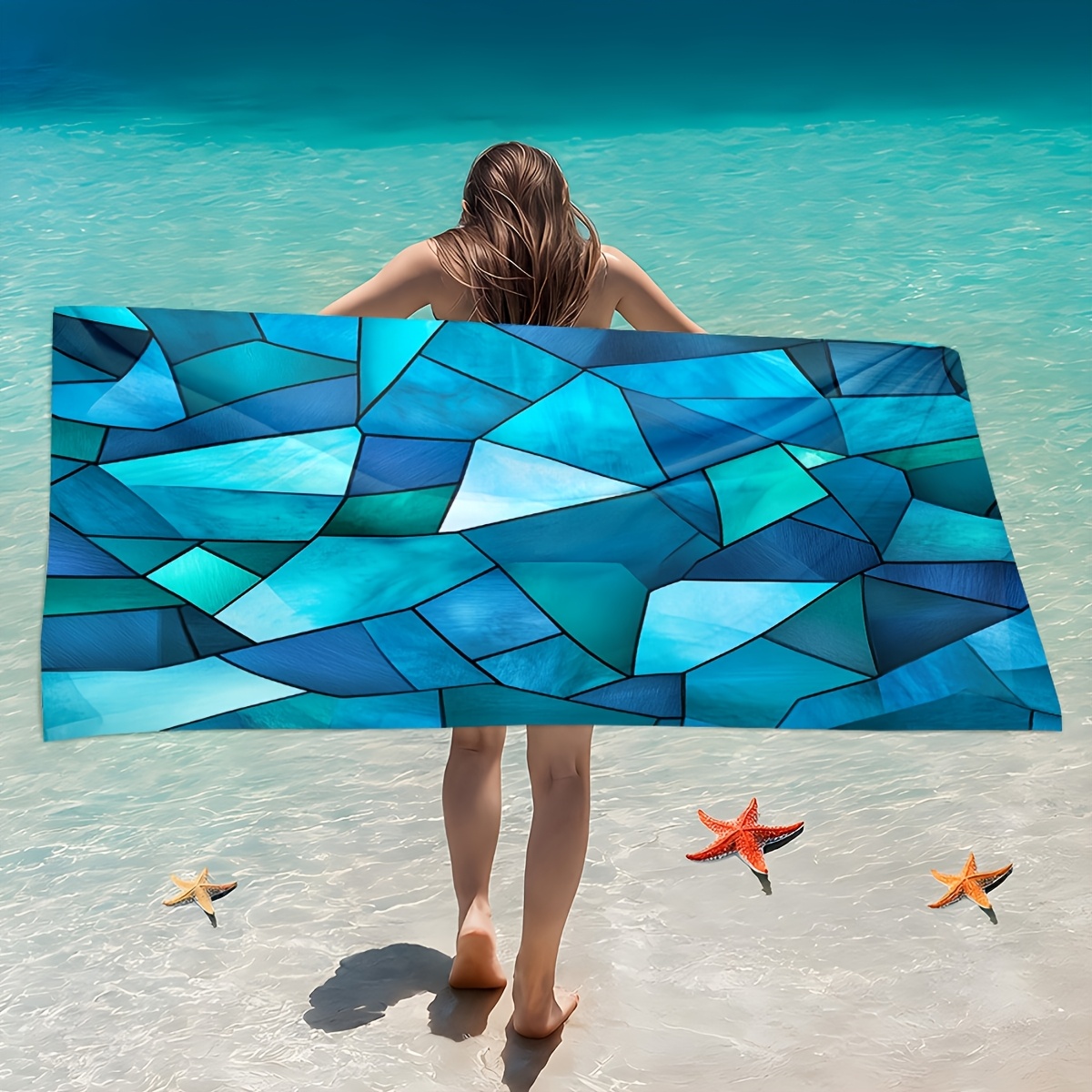 Serviette de plage classique e - Woven Scarf Blanket avis et prix
