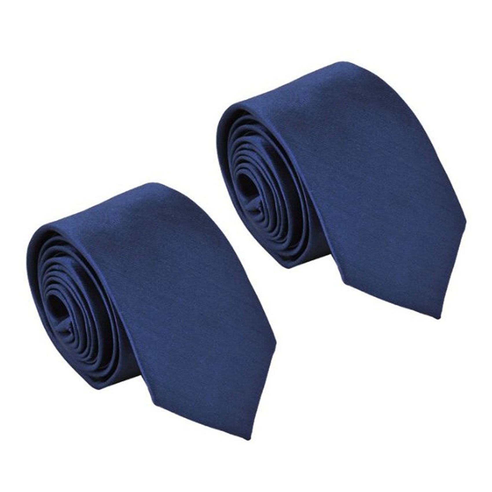 2 cravates fines en polyester  - Skinny Tie Men avis et prix