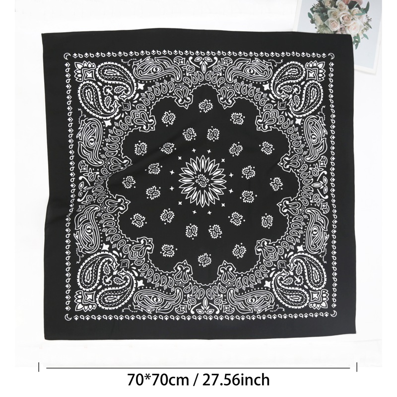 Bandana unisexe 70x70cm en cot - Bandana Cotton avis et prix
