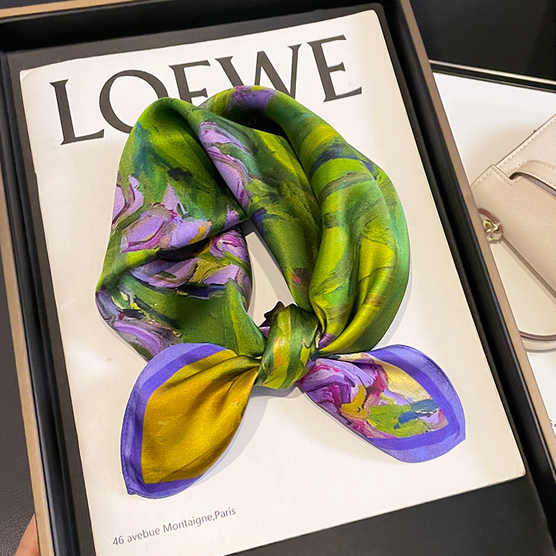 Foulard 2023 soie véritable po - Ascot Neck Scarf avis et prix