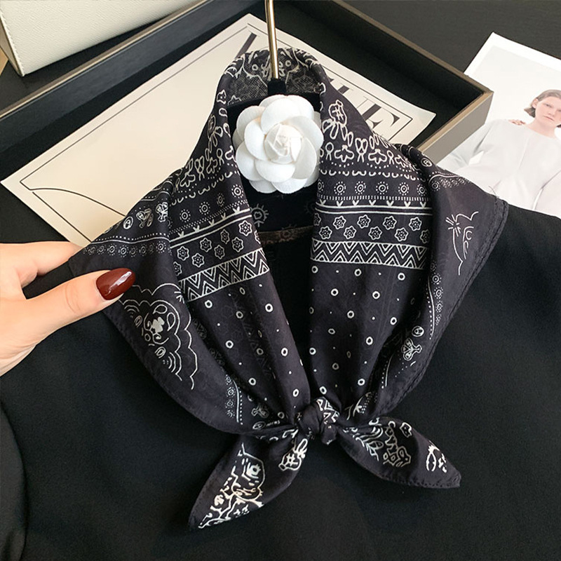 70% coton 30% foulard en soie  - Bandana Cotton avis et prix