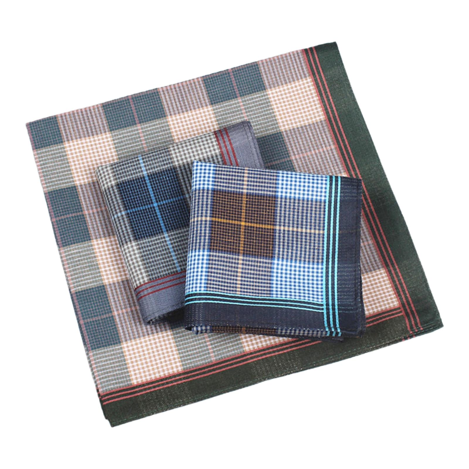 Lot de 6 mouchoirs de poche, l - Handkerchief Cotton Men avis et prix