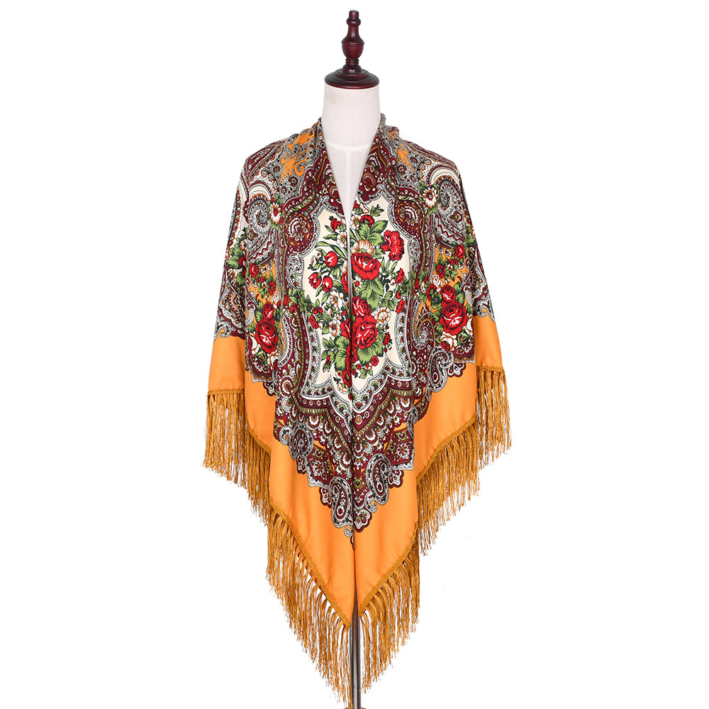 Foulard Russe de Luxe à Imprim - Bandana Cotton avis et prix