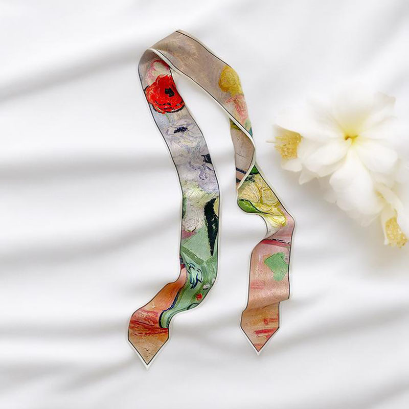 Foulard long imprimé pour femm - Face Scarf Mask avis et prix