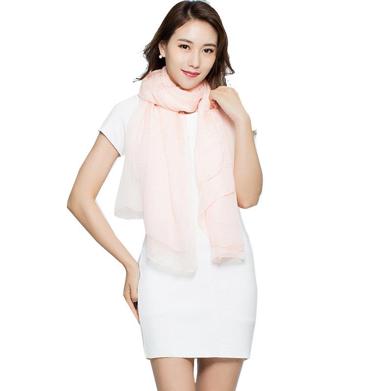Longue écharpe d'été écharpe d - Silk Neck Scarf avis et prix