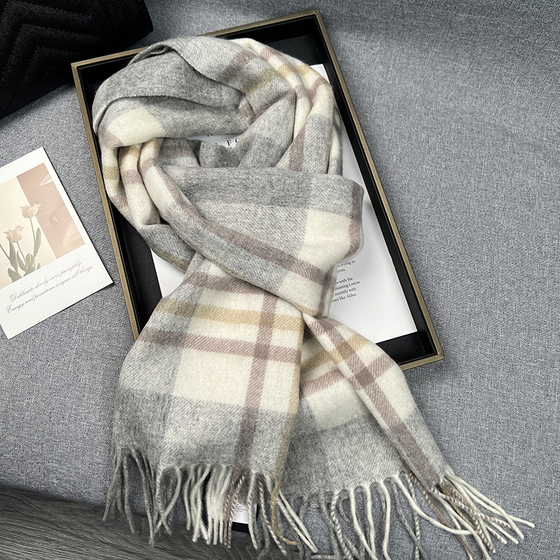 Haute qualité 100% laine échar - Muffler Men Wool avis et prix