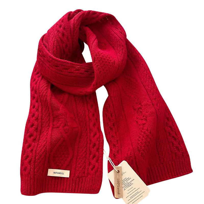 Luxe 100% laine écharpe femmes - Muffler Men Wool avis et prix