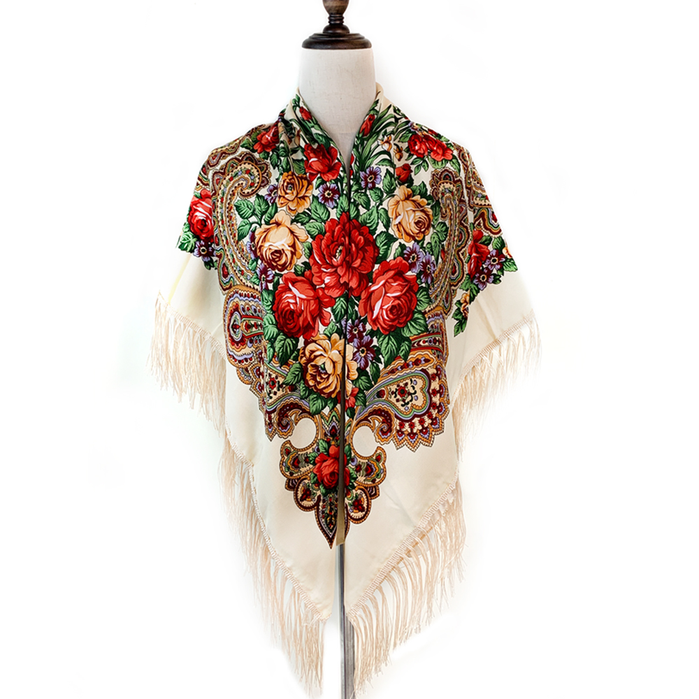 Foulard Carré de Style Russe p - Bandana Cotton avis et prix