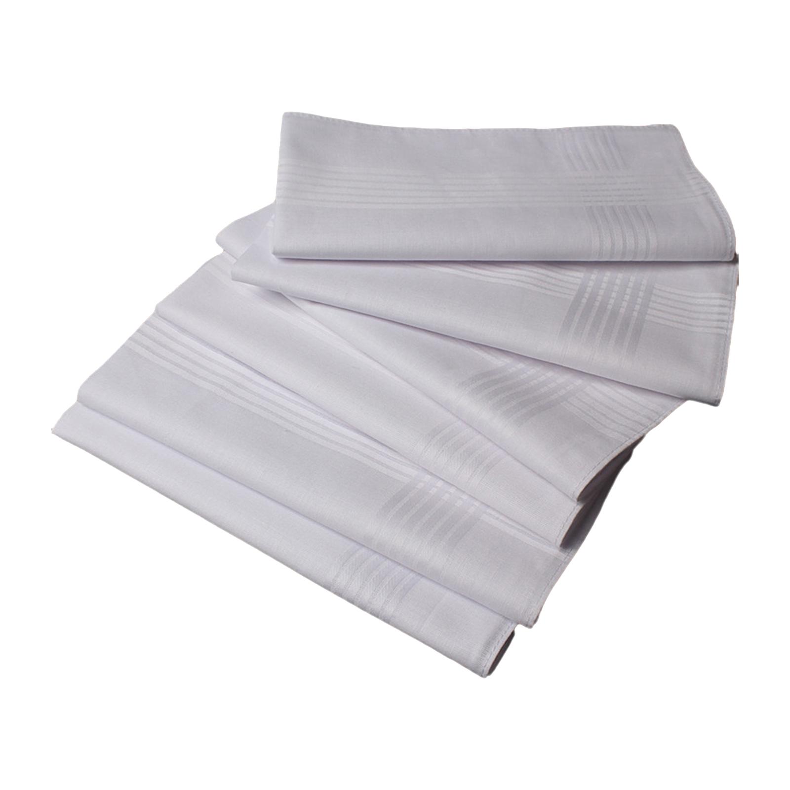 Lot de 6 mouchoirs de poche po - Handkerchief Cotton Men avis et prix