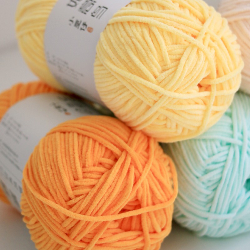 Fil chenille fin 3 mm, 50g/rou - Woven Scarf Blanket avis et prix