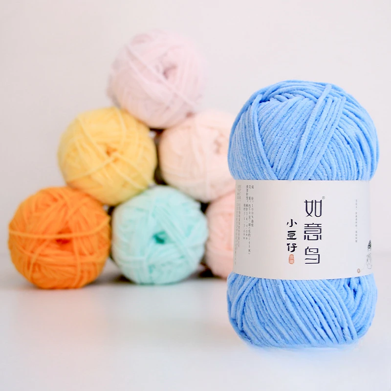 Fil chenille fin 3 mm, 50g/rou - Woven Scarf Blanket avis et prix